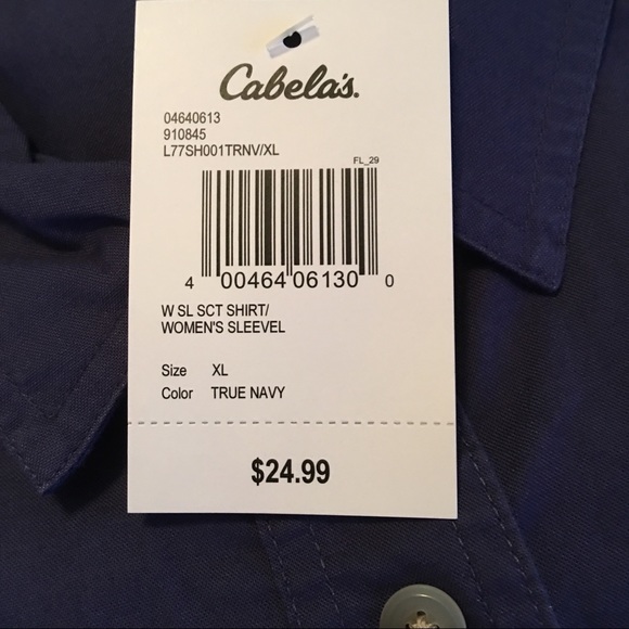 Women’s Cabela Sleeveless Button Down Shirt - Picture 4 of 6